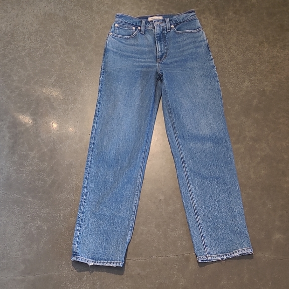 MADEWELL THE PERFECT VINTAGE STRAIGHT JEANS - Picture 3 of 15